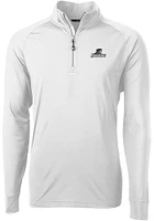 Cutter and Buck Providence Friars Mens Adapt Eco Knit Long Sleeve Qtr Zip Pullover