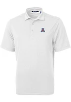 Cutter and Buck Arizona Wildcats Mens Virtue Eco Pique Short Sleeve Polo