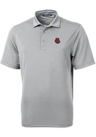 Cutter and Buck Cornell Big Red Mens Virtue Eco Pique Short Sleeve Polo