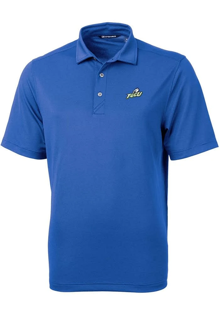 Cutter and Buck Florida Gulf Coast Eagles Mens Virtue Eco Pique Short Sleeve Polo