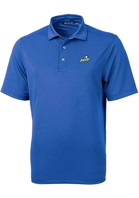 Cutter and Buck Florida Gulf Coast Eagles Mens Virtue Eco Pique Short Sleeve Polo