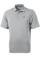 Cutter and Buck Idaho Vandals Mens Virtue Eco Pique Short Sleeve Polo