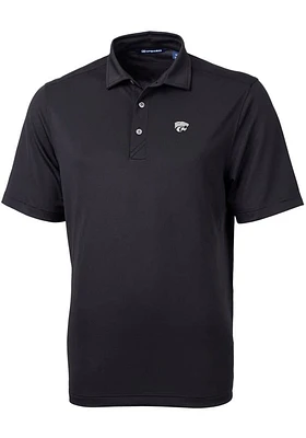 Mens K-State Wildcats Cutter and Buck Virtue Eco Pique Short Sleeve Polo Shirt