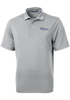 Cutter and Buck Pennsylvania Quakers Mens Virtue Eco Pique Short Sleeve Polo