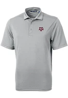 Cutter and Buck Texas A&M Aggies Mens Virtue Eco Pique Short Sleeve Polo