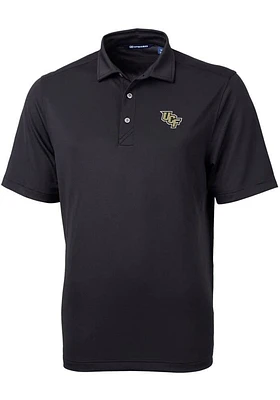 Cutter and Buck UCF Knights Mens Virtue Eco Pique Short Sleeve Polo