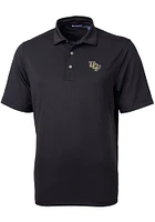 Cutter and Buck UCF Knights Mens Virtue Eco Pique Short Sleeve Polo