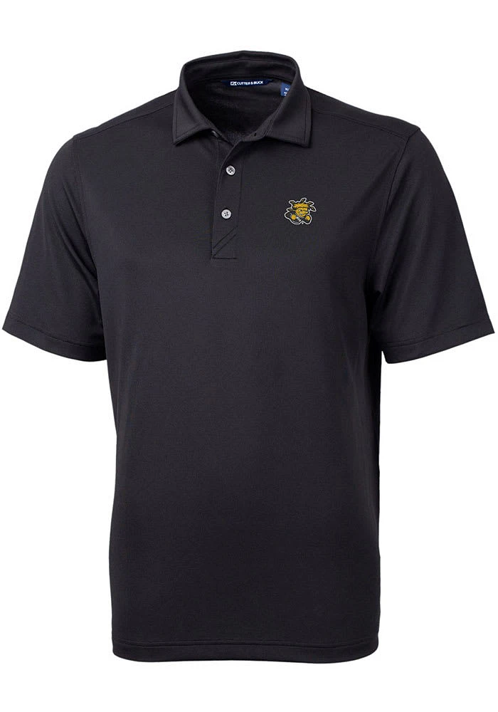 Cutter and Buck Wichita State Shockers Mens Virtue Eco Pique Short Sleeve Polo