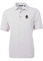 Cutter and Buck Georgia Bulldogs Mens Virtue Eco Pique Botanical Short Sleeve Polo