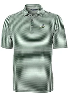 Cutter and Buck Florida Gulf Coast Eagles Mens Virtue Eco Pique Stripe Short Sleeve Polo