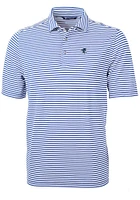 Cutter and Buck Seton Hall Pirates Mens Virtue Eco Pique Stripe Short Sleeve Polo