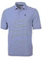 Cutter and Buck Seton Hall Pirates Mens Virtue Eco Pique Stripe Short Sleeve Polo