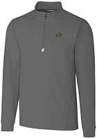 Cutter and Buck Colorado Buffaloes Mens Traverse Stretch Long Sleeve Qtr Zip Pullover