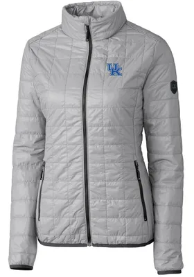 Cutter and Buck Kentucky Wildcats Womens Rainier PrimaLoft Puffer Filled Jacket