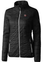 Cutter and Buck Miami RedHawks Womens Rainier PrimaLoft Puffer Filled Jacket