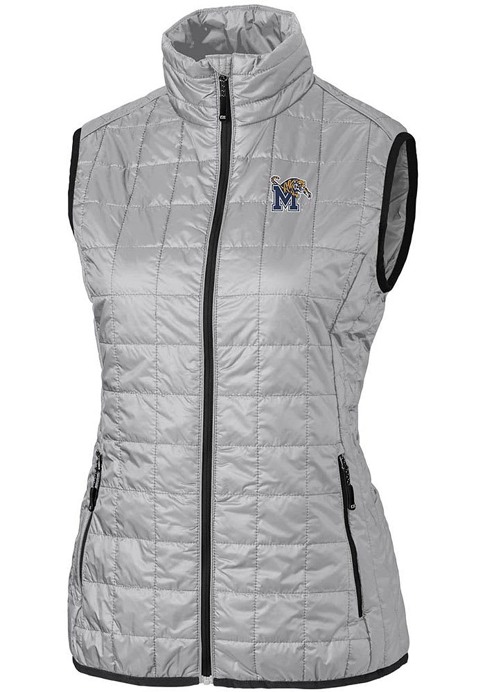Cutter and Buck Memphis Tigers Womens Rainier PrimaLoft Puffer Vest