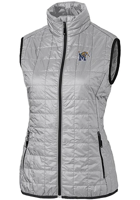 Cutter and Buck Memphis Tigers Womens Rainier PrimaLoft Puffer Vest