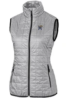 Cutter and Buck Memphis Tigers Womens Rainier PrimaLoft Puffer Vest