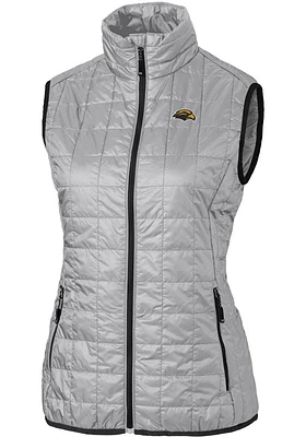 Cutter and Buck Southern Mississippi Golden Eagles Womens Rainier PrimaLoft Puffer Vest