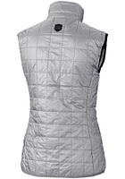Cutter and Buck UNCC 49ers Womens Grey Rainier PrimaLoft Puffer Vest
