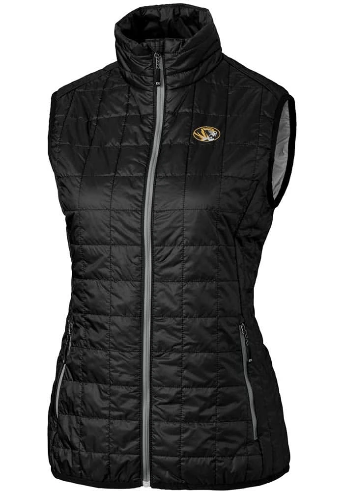 Cutter and Buck Missouri Tigers Womens Rainier PrimaLoft Puffer Vest