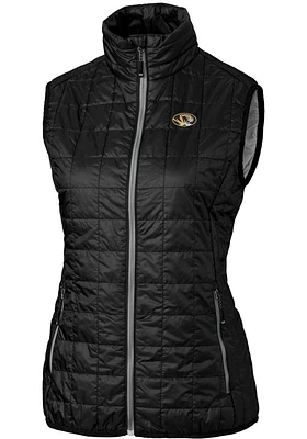 Cutter and Buck Missouri Tigers Womens Rainier PrimaLoft Puffer Vest