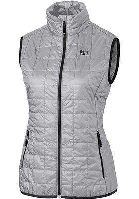 Cutter and Buck Jackson State Tigers Womens Rainier PrimaLoft Puffer Vest