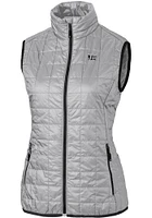 Cutter and Buck Jackson State Tigers Womens Rainier PrimaLoft Puffer Vest