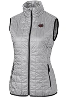 Cutter and Buck Montana Grizzlies Womens Rainier PrimaLoft Puffer Vest