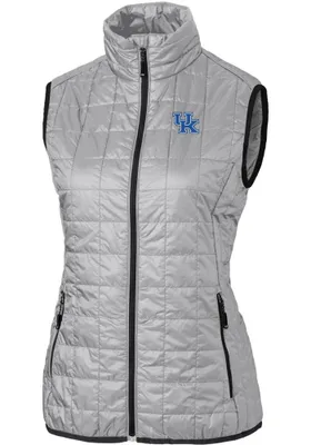 Cutter and Buck Kentucky Wildcats Womens Rainier PrimaLoft Puffer Vest