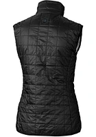 Womens Washington Huskies Black Cutter and Buck Rainier PrimaLoft Puffer Vest