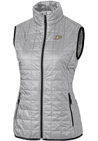 Cutter and Buck Purdue Boilermakers Womens Rainier PrimaLoft Puffer Vest