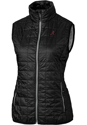 Cutter and Buck Alabama Crimson Tide Womens Rainier PrimaLoft Puffer Vest