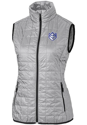 Cutter and Buck Saint Louis Billikens Womens Rainier PrimaLoft Puffer Vest