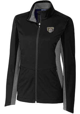 Cutter and Buck Oakland University Golden Grizzlies Womens Black Navigate Softshell Light Weight..