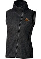 Cutter and Buck Iowa State Cyclones Womens Charcoal Mainsail Vest