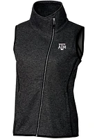 Cutter and Buck Texas A&M Aggies Womens Charcoal Mainsail Vest