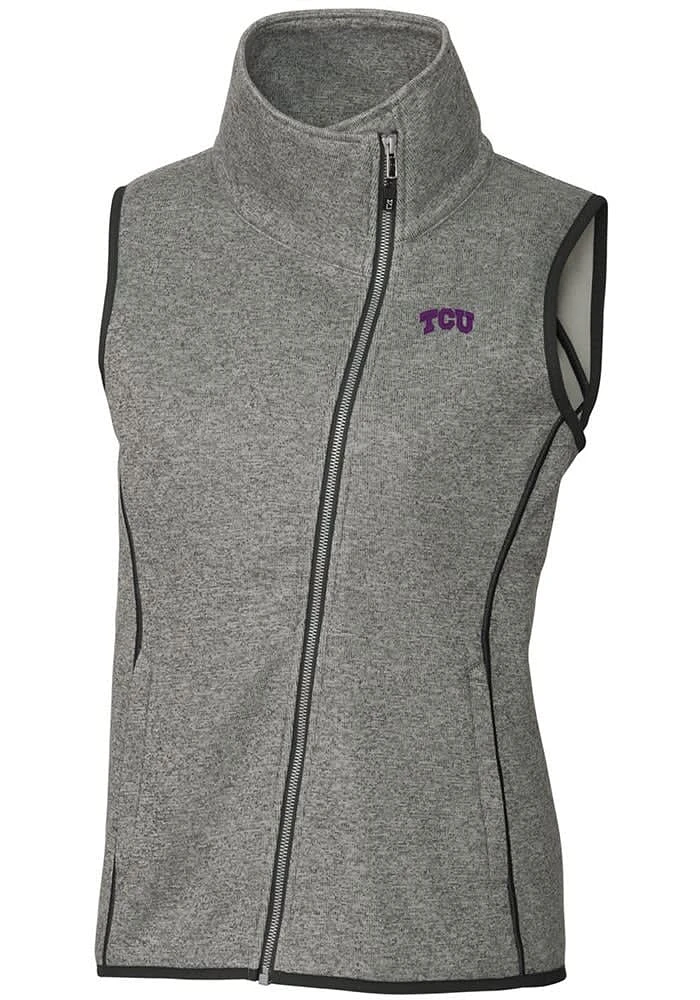 Cutter and Buck TCU Horned Frogs Womens Mainsail Vest