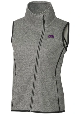 Cutter and Buck TCU Horned Frogs Womens Mainsail Vest