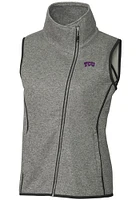 Cutter and Buck TCU Horned Frogs Womens Mainsail Vest