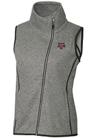 Cutter and Buck Texas A&M Aggies Womens Grey Mainsail Vest