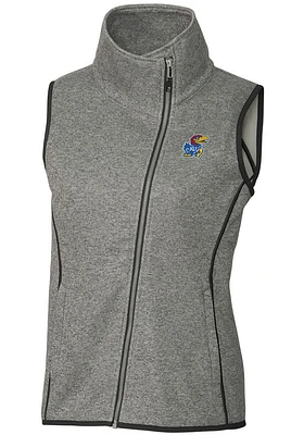 Cutter and Buck Kansas Jayhawks Womens Mainsail Vest