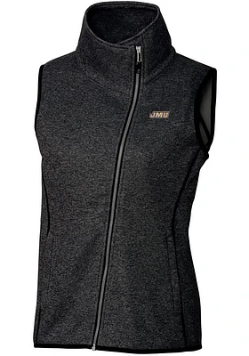 Cutter and Buck James Madison Dukes Womens Charcoal Mainsail Vest