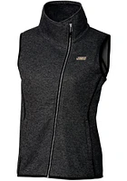 Cutter and Buck James Madison Dukes Womens Charcoal Mainsail Vest
