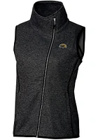 Cutter and Buck Southern Mississippi Golden Eagles Womens Charcoal Mainsail Vest