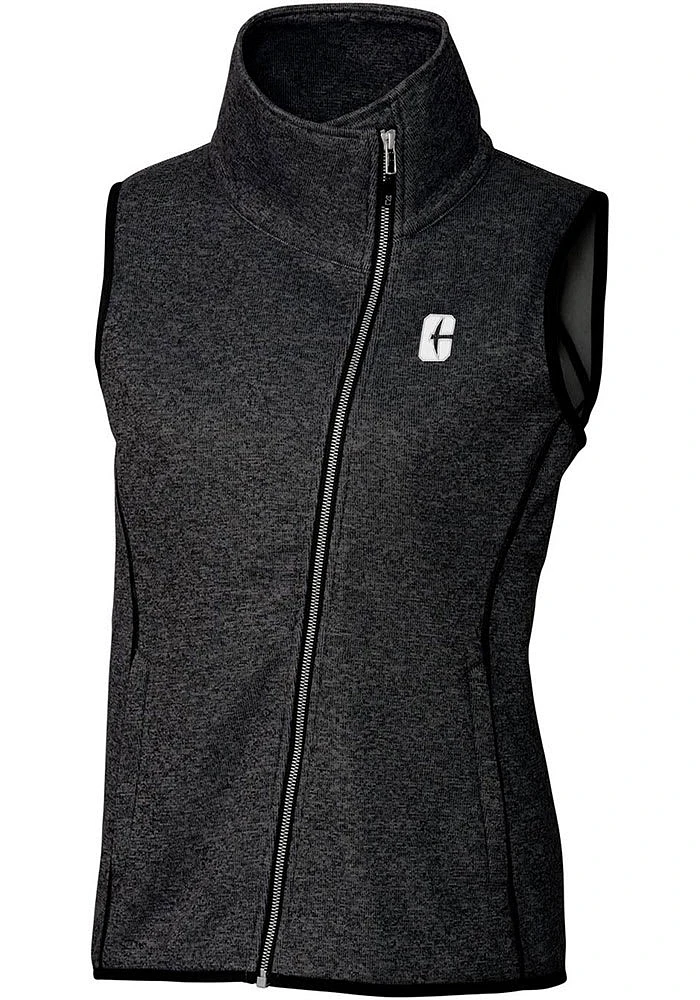 Cutter and Buck UNCC 49ers Womens Charcoal Mainsail Vest