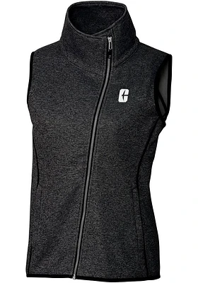 Cutter and Buck UNCC 49ers Womens Charcoal Mainsail Vest