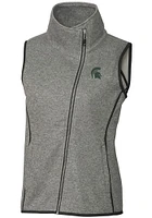 Cutter and Buck Michigan State Spartans Womens Mainsail Vest