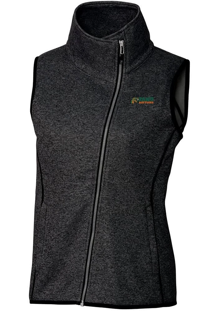 Cutter and Buck Florida A&M Rattlers Womens Charcoal Mainsail Vest