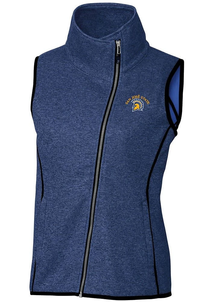 Cutter and Buck San Jose State Spartans Womens Mainsail Vest